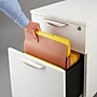 Staples Reinforced File Pocket, 3.5" Expansion, Letter Size, Brown, 25/Box (ST418293)~#|#~B4A90363-1F71-4108-A78F026516B4736B_sc7