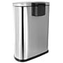Elama Stainless Steel Indoor Step Trash Can, 13 Gallon, Silver (938121375M)~#|#~B4A96027-A05C-478E-A4B9869374A7D41F_sc7