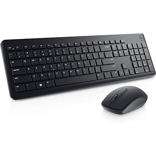 Dell KM3322W Wireless Keyboard and Optical Mouse Combo, Black (KM3322W-R-US)