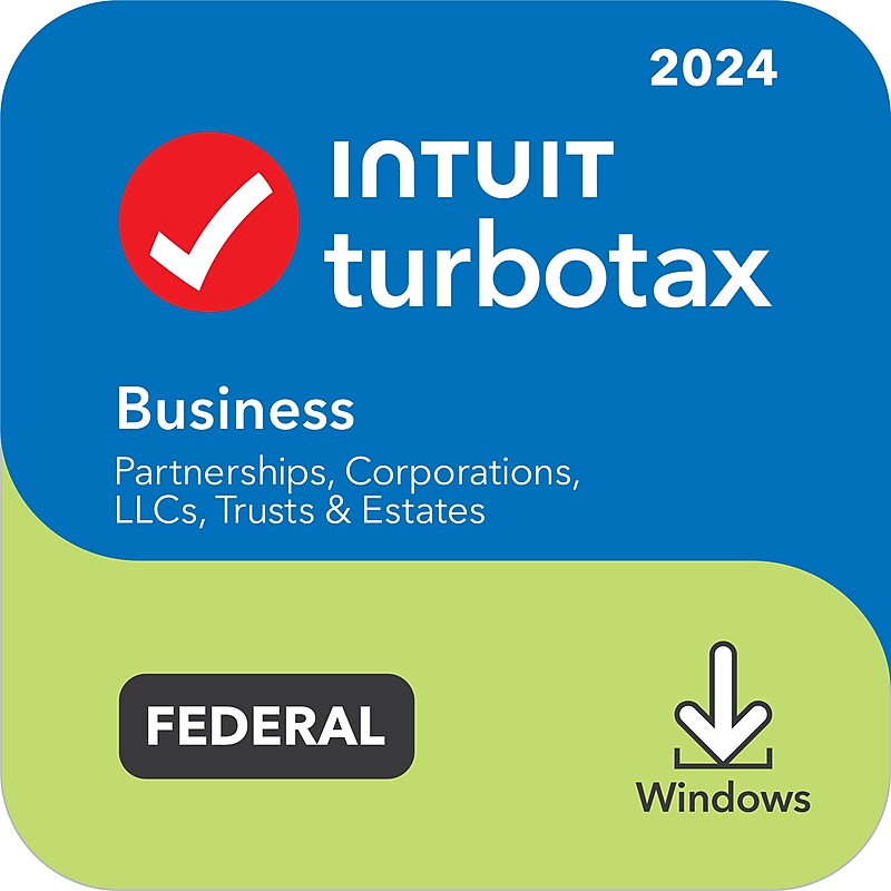 TurboTax Business 2024 for 1 User, Windows, Download (5108983) image 1
