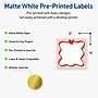Avery Square Multipurpose Labels, 3" x 3", White, 60/Pack (19479370568)~#|#~B4B067C9-DB68-4289-8C1884FFE01ACC4C_sc7