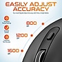 Delton Ultra Slim KB7 Wireless Keyboard and S8 Optical Mouse Combo, Black (DKBMKIT2-WB)~#|#~B4B6C566-8077-480E-AE5F22F5AD127BF9_sc7