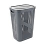 Mind Reader 15.85-Gallon Slim Laundry Hamper with Lid, Plastic, Gray (HBIN60-GRY)~#|#~B4B7BB5C-6D64-49B6-BFE323A4B25B8AB6_sc7
