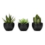 Monarch Specialties Inc. 6" Artificial Succulent Plants, 3/Set (I 9556)~#|#~B4BE5C99-DA4D-4BD8-BE0F18B8C501E074_sc7