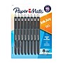 Paper Mate InkJoy Retractable Gel Pens, Medium Point, 0.7mm, Black Ink, 8/Pack (1958856)~#|#~B4BE89E4-AAFA-436C-80596222D5BC7A43_sc7