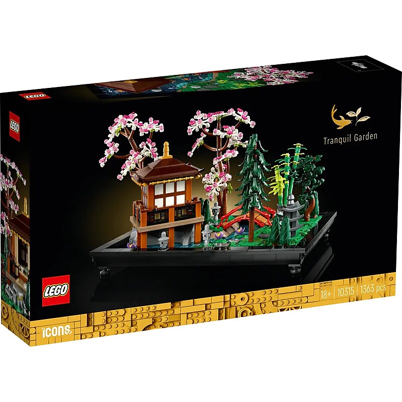 LEGO Icons Tranquil Garden Building Set (10315) image 1