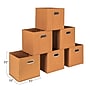 Household Essentials Storage Cubes 23.05 Quart Storage Container, Cardboard, Terracotta, 6/Pack (HE1246)~#|#~B4C21DA0-E7A6-4086-B2889B815CC61DEC_sc7
