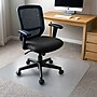 Floortex Cleartex TrYlok Carpet Chair Mat, 29" x 47", Designed for Low Pile Carpet, Clear (NRCMFLVT0001)~#|#~B4C50734-361A-4FE1-8C4BCB26130864F5_sc7