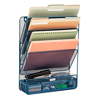 Dexas International Folio Clipcase Plastic Storage Clipboard with