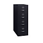 Lorell Commercial 4-Drawer Vertical File Cabinet, Legal Size, Lockable, 52"H x 18"W x 26.5"D, Black (LLR60198)~#|#~s0580504_sc7