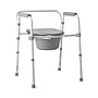 Medline 3-in-1 Commode, Fixed Arms, Back Bar, Steel Frame, 350 lb. Capacity (G1-200X1)~#|#~B4CB24F2-3BA0-4F4C-87D10FFA780FC2C2_sc7