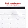 2026 Staples 18" x 11" Monthly Desk Pad Calendar, White/Black (ST17392-26)~#|#~B4D17E4F-4A26-4B1E-B8345D650E74C443_sc7