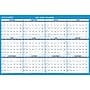 2026 AT-A-GLANCE 36" x 24" Yearly Dry Erase Wall Calendar, Reversible, White/Blue (AAGPM20028)~#|#~561BEB98-E216-4D1E-B68D19A3D800E086_sc7