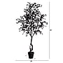 Nearly Natural Artificial Halloween Black Maple Tree, 7' (T5159)~#|#~B4DDE0B3-E125-479D-B5FA11E61ED9909C_sc7