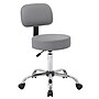 Boss Caressoft Armless Medical Stool with Backrest, Gray (B245-GY)~#|#~B4E04D05-77DE-433E-A559E3AFB9A2D882_sc7