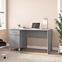 Bush Furniture Somerset 54"W Office Desk with Drawer and Storage Cabinet, Platinum Gray (WC81254)~#|#~B4E5B803-E141-40E9-9F9CEBCE79365534_sc7