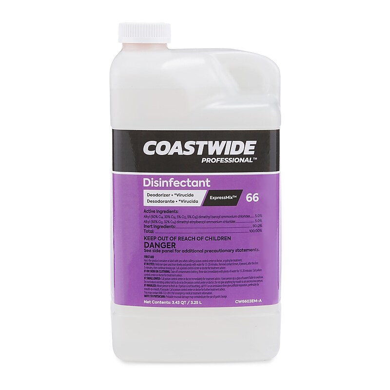Coastwide Professional™ Disinfectant 66 Concentrate for ExpressMix, 3.25L, 2/Case image 1