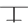 Correll Dry-Erase Markerboard Cafe Table, 30" x 42", Frosty White/Black (BCT3042DE-80)~#|#~B4EF9B75-E0E3-4AE1-B9CE86032BC4E2F9_sc7