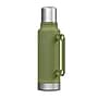 Outdoors Professional Stainless Steel Vacuum Insulated Termo Classic Bottle with Carry Handle, 47 oz., Green (OUTD9409)~#|#~B4F01714-E724-419B-9E974E8E7630D567_sc7