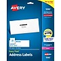 Avery Easy Peel Laser Address Labels, 1-1/3" x 4", White, 350 Labels/Pack (5262)~#|#~B4F0BA22-29BE-437C-83DD4684E92FC225_sc7