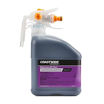 Coastwide Professional™ Bathroom DC Plus Cleaner and Disinfectant Concentrate for EasyConnect, 3L, 2/Pack