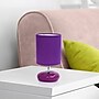 Simple Designs 10.24" LED Table Lamp, Purple (LT2005-PRP-LB)~#|#~B4F640AA-EBCA-4FCB-BC0385A923F2A017_sc7