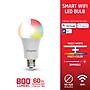 Energizer Connect Wi-Fi 60W Equivalent LED Smart Bulb, Multi-White & Multicolor, 2-Pack (EAC2-1003-RGB)~#|#~B4F6A142-B6F7-4CED-9ECCE727DD804D6F_sc7