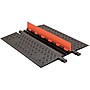 Checkers Guard Dog 2 Channel Low Profile Cable Protector With Built-In ADA Ramp, Orange/Black (GD2X75-O-B)~#|#~B4F89DDF-585B-4F0C-AE803E419BA6C33E_sc7