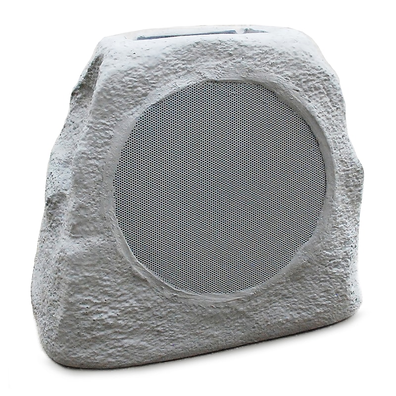 ION Glow Stone Wireless Link Solar Bluetooth Multi-Sync Outdoor Rock Speaker w/LED Lights, Water Resistant (GLOWSTNLINKXUS) image 1