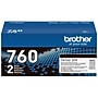 Brother TN 760 Black High Yield Toner Cartridge, 2/Pack (TN7602PK)~#|#~B4F93CD4-D239-4D9E-B050DCEDF75E25E3_sc7