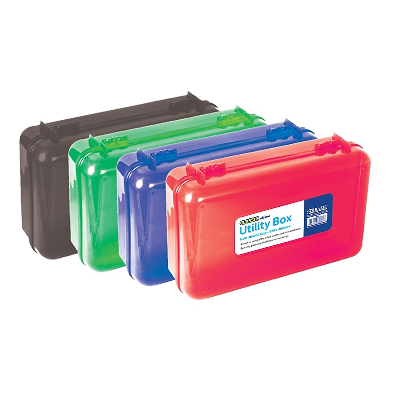 Bazic Clasp Pencil Case, Assorted Colors, Each (842) image 1