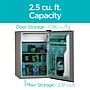 Black & Decker Adjustable Shelves Refrigerators w/Freezer, 2.5 Cu. Ft., Silver (BCRK25V)~#|#~B4FBF6E7-E4FA-45F0-AA51F0027C908728_sc7