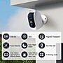 CiNMOORE Smart Battery 4MP Indoor/Outdoor Wireless Security Camera, White (BC3U)~#|#~B4FD2114-072E-44DB-9A840D4FDB399478_sc7