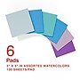 Staples Pop-up Notes, 3" x 3", Marina Collection, 100 Sheet/Pad, 6 Pads/Pack (S-33WCP6)~#|#~B4FFCC7F-470A-44F0-9A03A86737CACB03_sc7