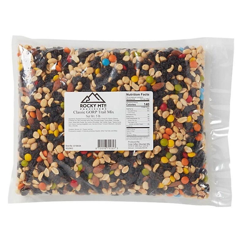 Mountain Manufacturing Gorp Dry Roasted Trail Mix, 80 oz., 4/Carton (92810) image 1