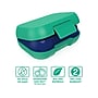bentgo Kids Snack Container, Green/Navy, 12 oz. (BGKDSNK-G)~#|#~B5068D47-3FC3-481E-9EFFFFAE9AEA87DE_sc7