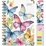 2027 Excello Brands 5.5" x 8" Weekly & Monthly Planner, Paperboard Cover, Water Color Butterflies (ORY27-FSH58-33)~#|#~B51678AA-814A-40AC-A8116168C552F4AB_sc7