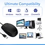 Delton M41 Ambidextrous Optical USB Mouse, Black (DMSWM41-U)~#|#~B51788D8-B6A6-4E79-A7CA2437BA739384_sc7