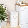 Household Essentials 19-Gallon 1-Section Hamper with Lid, Bamboo, White (HE1223)~#|#~B51829D5-7259-4AA5-9B56D2D7EDB61472_sc7
