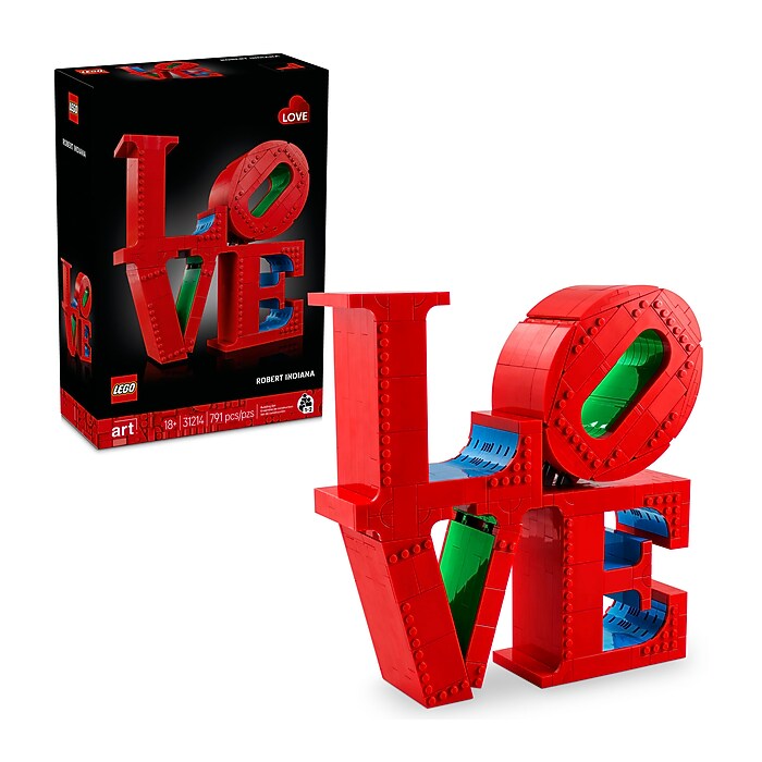 LEGO ART LOVE, 791 Pieces (31214) | Staples