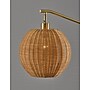Adesso Maeve 60" Antique Brass Floor Lamp with Round Shade (9407-21)~#|#~B51C606A-82CB-466E-881D5A64F8C7AB56_sc7