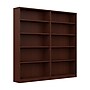 Bush Furniture Universal 72"H 5-Shelf Bookcase with Adjustable Shelves, Vogue Cherry, 2/Set (UB003VC)~#|#~B52285C8-9DA8-482A-8B867DDA9D958366_sc7