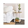 Household Essentials Jamestown 20"Dia. Laminate Round End Table, Coastal Oak/White (8227-1)~#|#~B52783E2-8A88-4B7A-A37B7B7521727871_sc7
