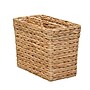 Household Essentials Woven Storage 2-Compartment Natural Hyacinth Magazine File Holder, Natural (ML-5644)~#|#~B52C7D6E-8B1B-434A-96DB7A2E5E49F47A_sc7