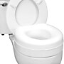 HealthSmart Raised Toilet Seat, 5"H, 300Lb. Capacity, White (522-1508-1901)~#|#~B52E1FB5-5FFE-4606-9FF405613803686F_sc7
