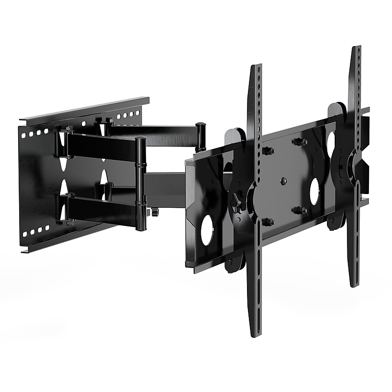 Mount-It! Heavy Duty Full Motion TV Wall Mount with Extension for  48" to 90" Screens, Black (MI-310L) image 1