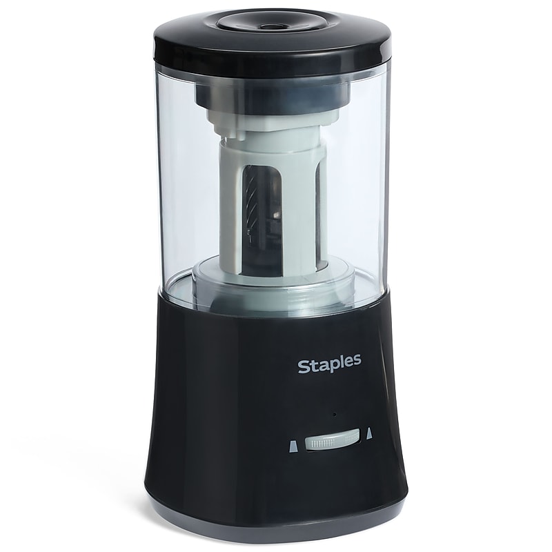 Staples Auto-Feed Electric Pencil Sharpener, Black (ST62627) image 1
