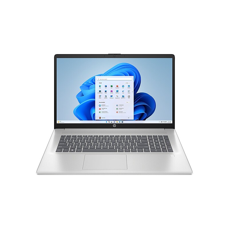 HP 17.3” FHD Laptop, Intel Core i7-1355U, 8GB RAM, 512GB SSD, +8.5 hrs. Battery Life, Windows 11 Home image 1