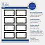 Avery Rectangle Business Cards, Matte White, 80/Pack (19479370871)~#|#~B54242D8-3F3A-4B19-9862FFCF5CD12C46_sc7