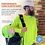 Chill-Its 6689 Long Sleeve Cooling Sun Shirt with UV Protection, Lime, 2XL (12146)~#|#~B542E0D7-F06D-4B99-BEDCCE439030F54C_sc7